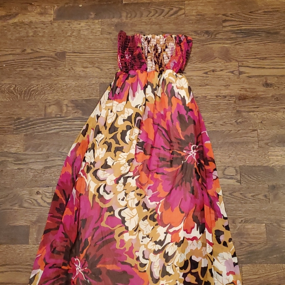 Tube top dress